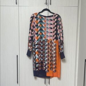 Marc Cain Multicolor Geometric Dress